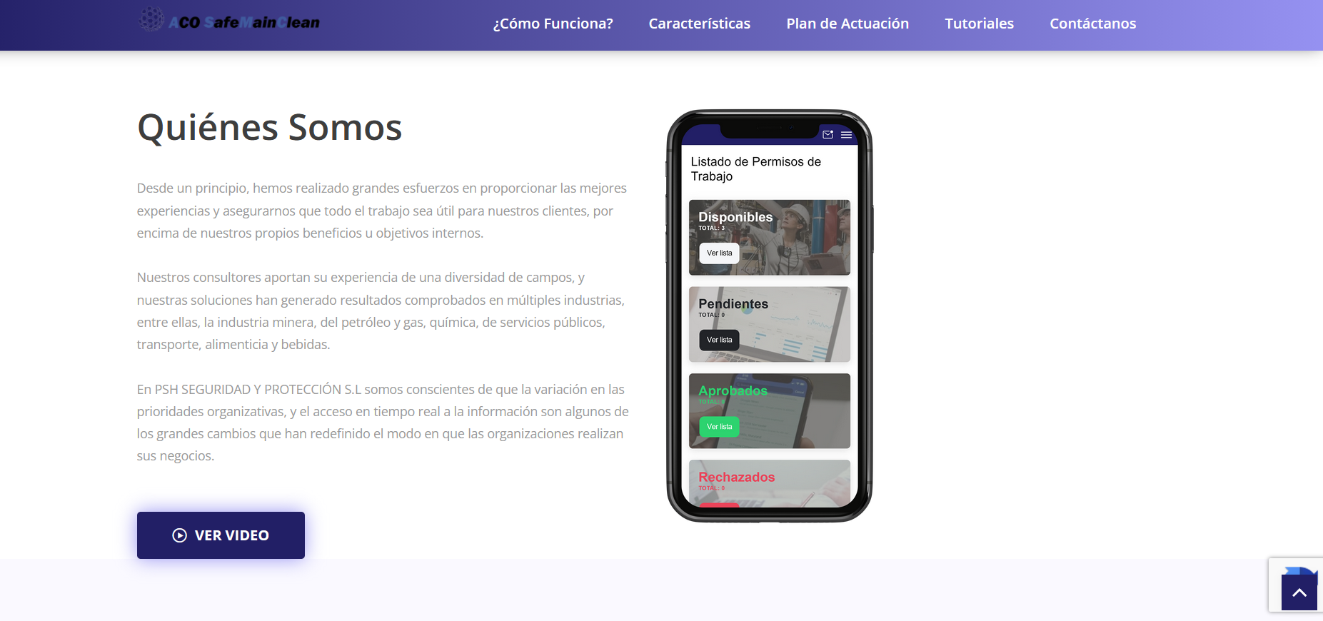 AcoApp Safety: digitalización de trabajos en altura y adiós al papel en fábrica — resultado 2