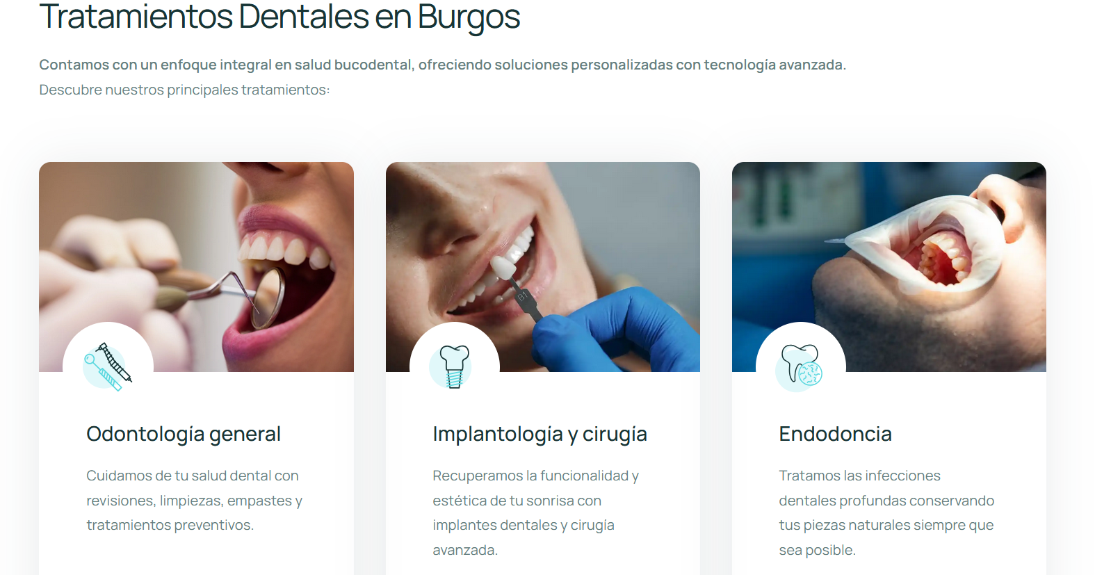 Clínica dental en Burgos: de 10 a 510 visitas orgánicas al mes — resultado 2