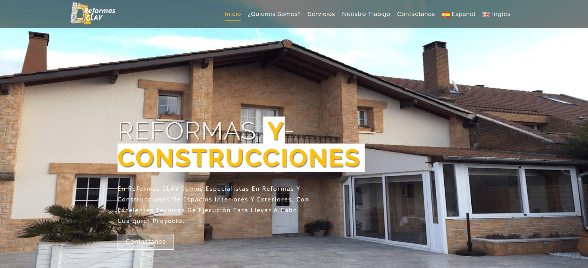 Empresa de reformas en Burgos: +320% de tráfico orgánico en 8 meses — estado inicial 1