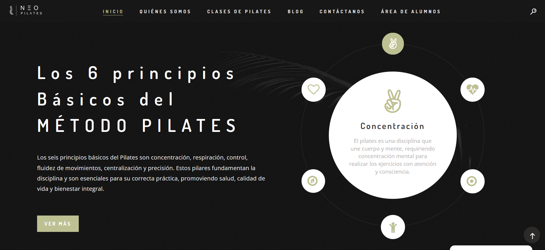 Centro de pilates en Burgos: posición #1 en Google y lista de espera — resultado 3